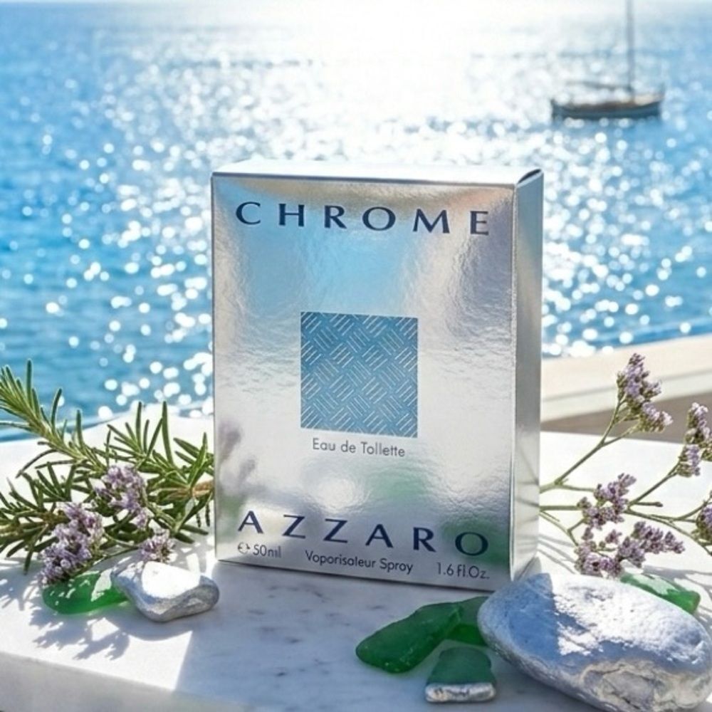 NIB CHROME BY AZZARO Sealed